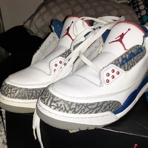 Jordan 3 true blues 9.5